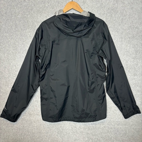 Columbia EvaPOURation Waterproof Breathable Rain Jacket-Black-Men Size Medium - Picture 7 of 11